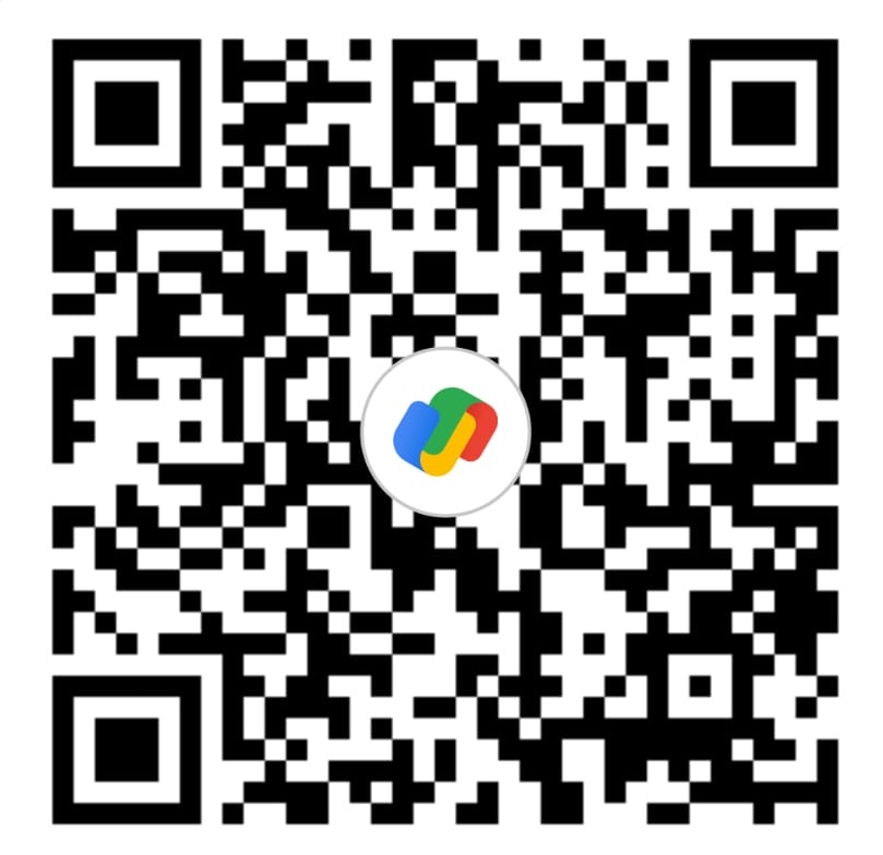 UPI QR code to donate to FinLight via Google Pay